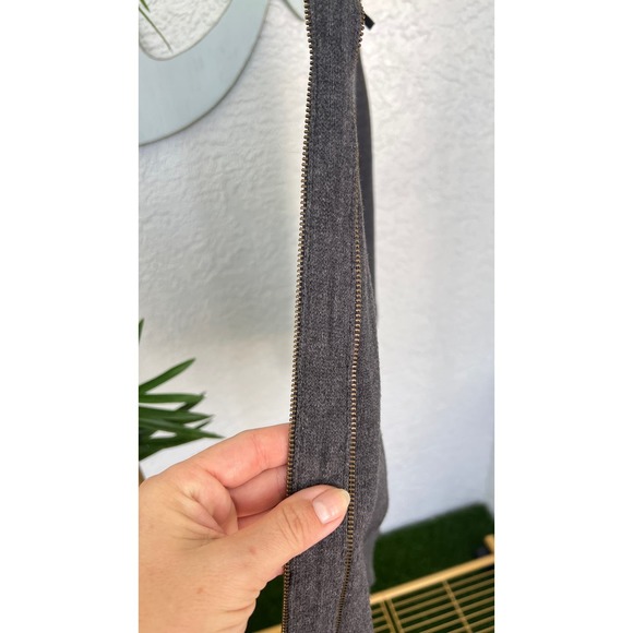 Armani Exchange Gray Sweater with Double Zippers - Size Small - Picture 5 of 11